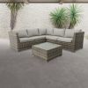 Summerfield Grey Sectional with Coffee Table